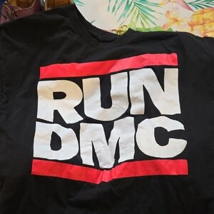 Black RUN DMC Graphic T-Shirt